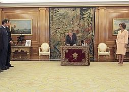 El rey sanciona la segunda reforma consitucional