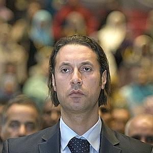 Mutassim, uno de los hijos de Muamar Gadafi. / Archivo