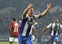 Rodríguez, en un partido con el Oporto. / Archivo