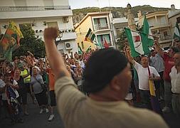 Miembros del SAT, durante su marcha por Jaén. / Jon Nazca (Reuters) | Atlas