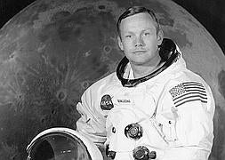Neil Armstrong, retratado como comandante del Apolo XI. / Archivo