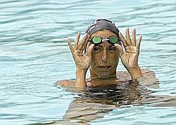 Gemma Mengual durante un entrenamiento./Juan Medina (Reuters)