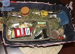 Material intervenido por la Policía. / Foto: Policía Nacional | Vídeo: Europa Press