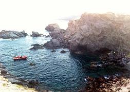 Rescatan a un joven tras caer por un acantilado en Cabo de Palos
