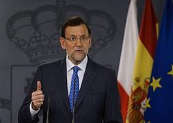 Rajoy trata de trasmitir calma a los grandes empresarios