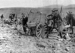Soldados españoles durante la guerra en el Rif. / Archivo