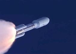 Un cohete desplazándose a gran velocidad. / One Way Astronaut | Europa Press