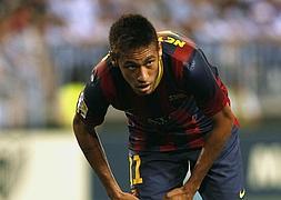 Neymar, durante un partido con el Barcelona. / Jon Nazca (REUTERS)