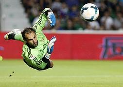 Diego López: «El Atlético de Madrid es un rival muy peligroso»