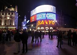 Vista de Picadilly Circus en Londres. / Archivo