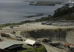 Vista de los trabajos en el Canal de Panamá. / Foto: Efe | Vídeo: Europa Press