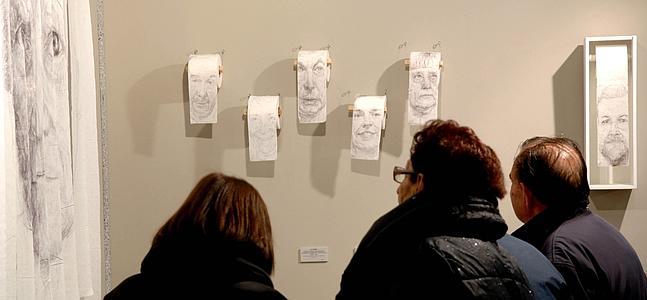 La particular exposición de Le Frère en FLECHA. / Luis Corralo