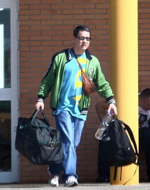 Trotiño sale de la cárcel de Huelva en abril de 2011. / Archivo