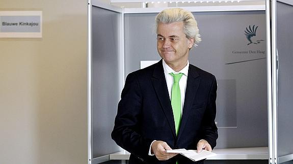 El político xenófobo Geert Wilders. 