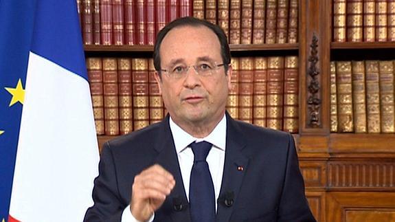 El presidente francés, François Hollande. 