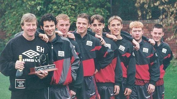 Cartel de ‘La clase del 92′, el documental de la genial generación del Manchester United