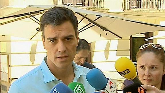 El diputado nacional socialista Pedro Sánchez.