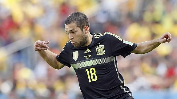 Alba, en el partido ante Australia. 