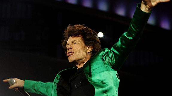 Mick Jagger, en el Calderón en 2007. 