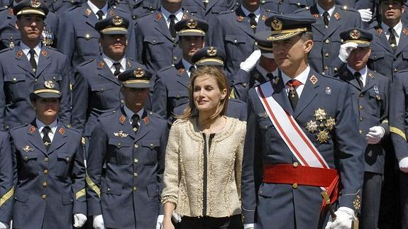 Los Reyes Felipe VI y Letizia 