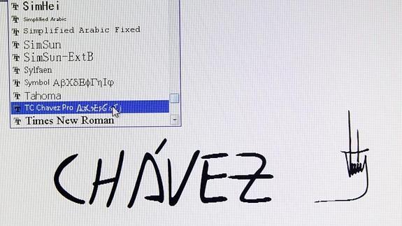 Letra 'TC ChavezPRO' 