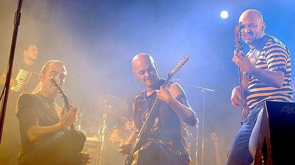 Celtas Cortos, en concierto.