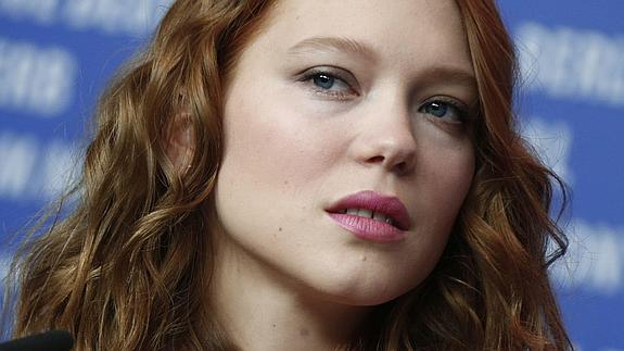 La actriz francesa Léa Seydoux. 