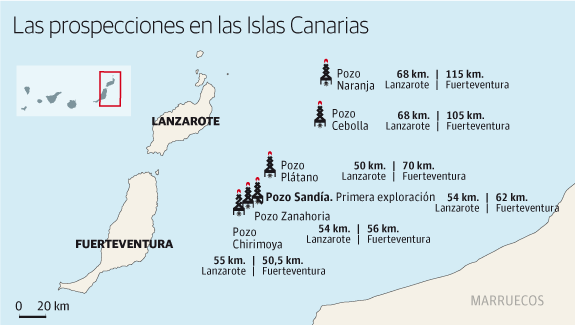 Repsol ya busca petróleo en Canarias