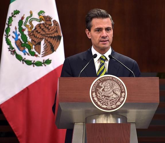 El presidente de México, Enrique Peña Nieto. 