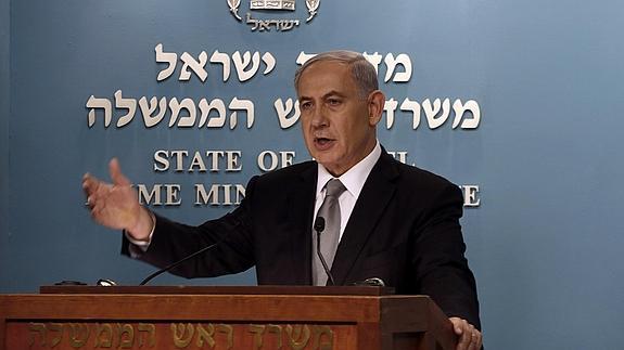 Benjamín Netanyahu. 