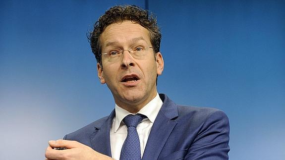 El presidente del Eurogrupo , el holandés Jeroen Dijsselbloem. 