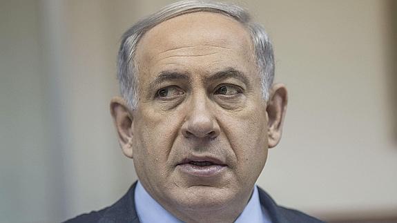 El primer ministro israelí, Benjamin Netanyahu. 