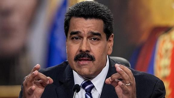 El presidente venezolano, Nicolás Maduro 