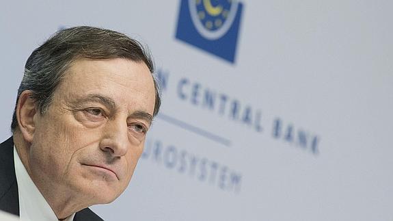 El presidente del Banco Central Europeo (BCE), Mario Draghi. 