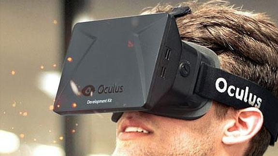 La primera versión de las gafas de realidad virtual. 