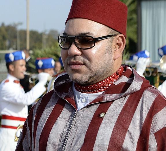 El rey Mohamed VI. 