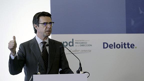 El ministro de Industria, Energía y Turismo, José Manuel Soria. 