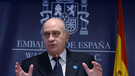 El ministro del Interior, Jorge Fernández Díaz. 
