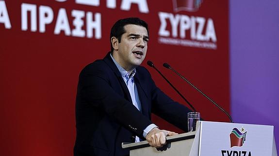 Alexis Tsipras. 