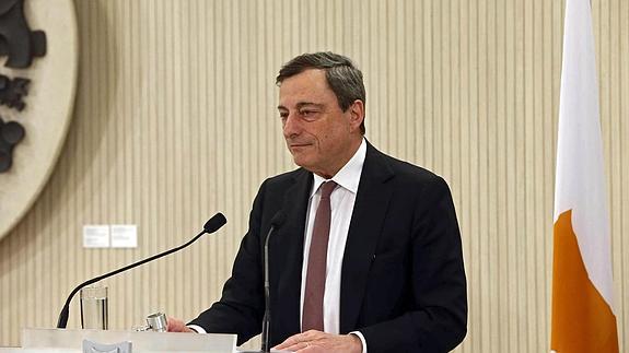 El presidente del BCE, Mario Draghi.