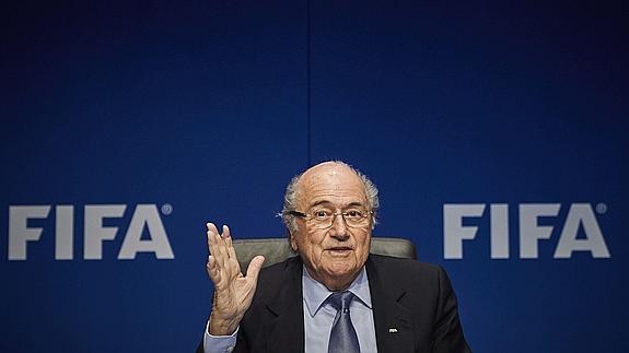 Joseph Blatter, presidente de la FIFA. 