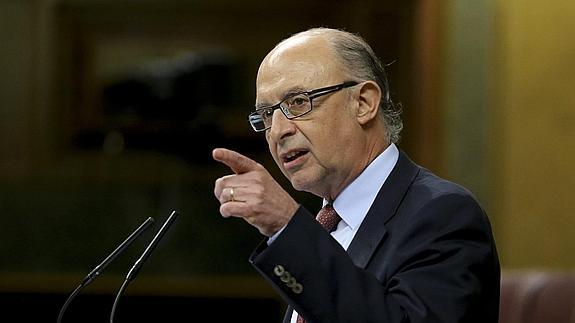 El ministro de Hacienda, Cristóbal Montoro.