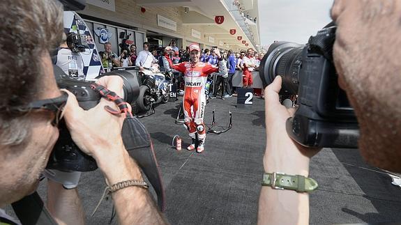 Ducati celebra su actuación en Austin. 