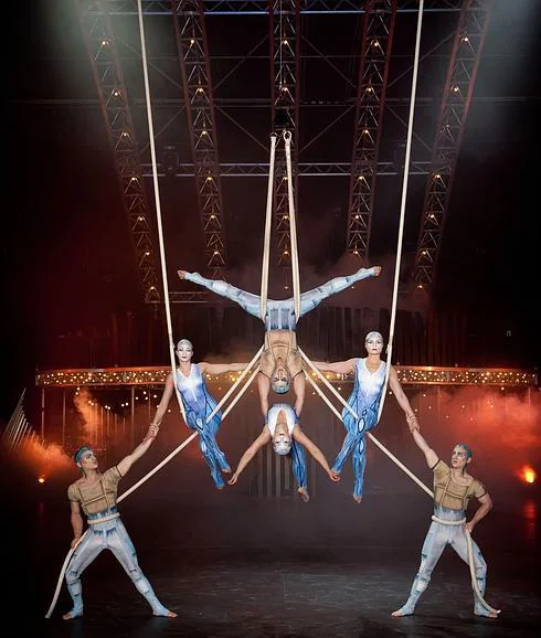 Espectáculo del Cirque du Soleil. 