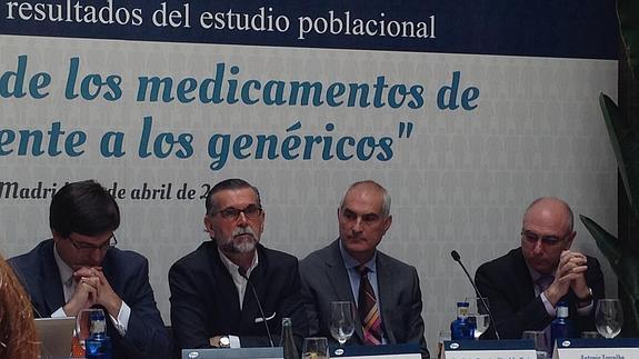 Imagen de la presentación del estudio 'Percepción de los medicamentos de marca frente a los genéricos', organizada por Pfizer.