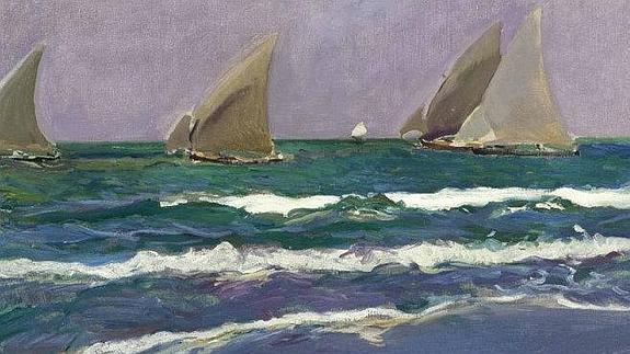 'Velas en el Mar', de Sorolla.