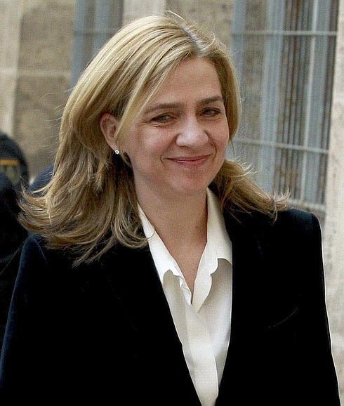 La infanta Cristina. 