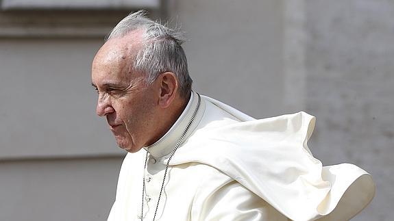 Francisco, hoy en el Vaticano.