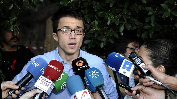 El secretario de Política de Podemos, Íñigo Errejón.