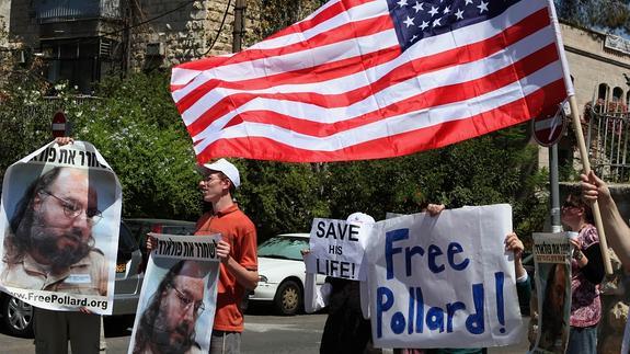 Concentración en favor de la liberación de Jonathan Pollard.